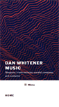 Mobile Screenshot of danwhitenermusic.com